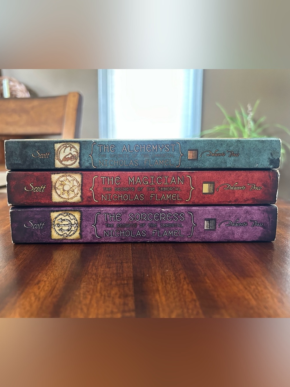 Nicholas Flamel Series Books 1-3 YA Paperback Trilogy Set Michael Scott
